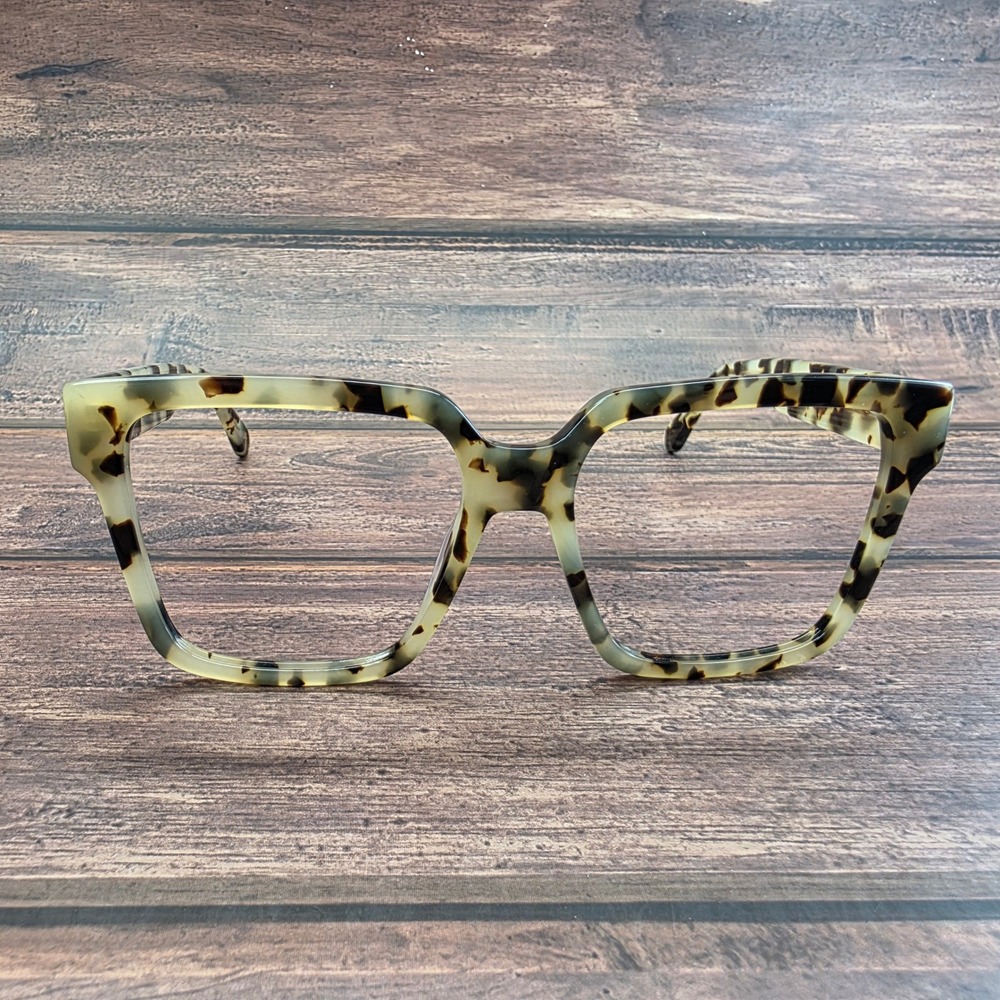 Firmoo Birthstone JudY163T C3 Tortoiseshell Square Eyeglass Frames 56-17-145